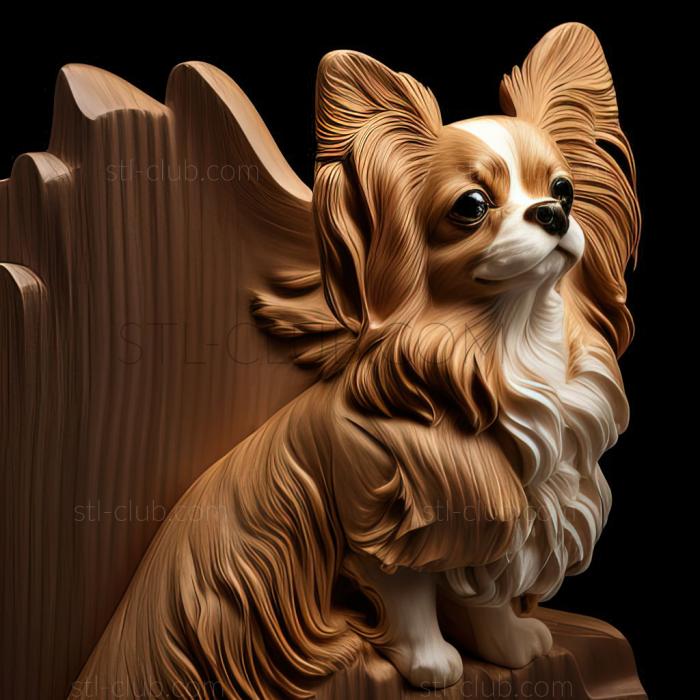 st Papillon dog